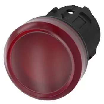Siemens 3SU1001-6AA20-0AA0 luz de alarme vermelha