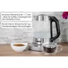 Unold 18215 Samovar Selin chaleira elétrica 1,7 L 1800 W aço inoxidável