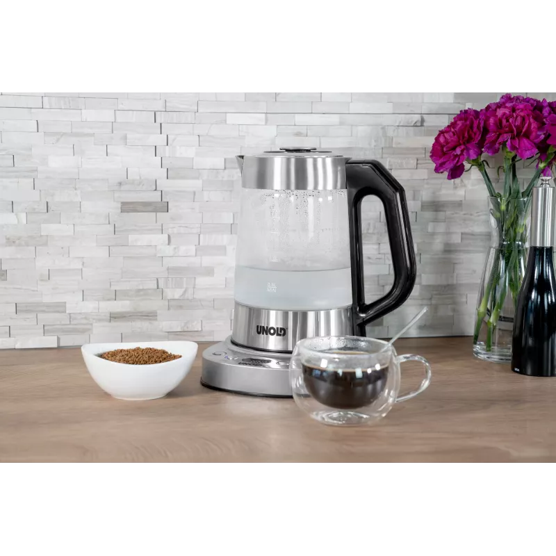 Unold 18215 Samovar Selin chaleira elétrica 1,7 L 1800 W aço inoxidável