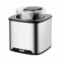 Unold máquina de gelados Gelato 1,5 L, máquina de gelados tradicional, 1,5 L, 1 tigela, preto, aço inoxidável, 30 min, LCD