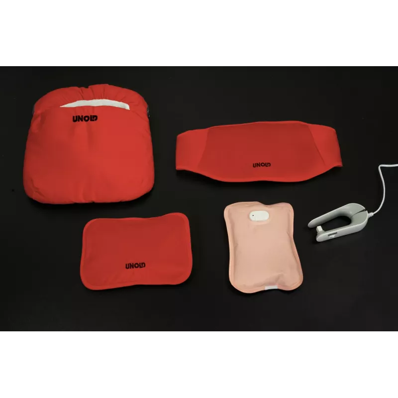 Unold Wärmi Premium conjunto - bolsa de água quente elétrica 86023 bolsa de água quente elétrica 380 W vermelho