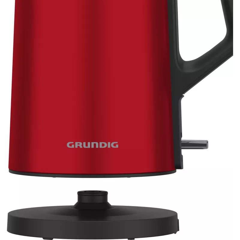 Grundig WK 8340 chaleira 1,7 L 2200 W vermelho