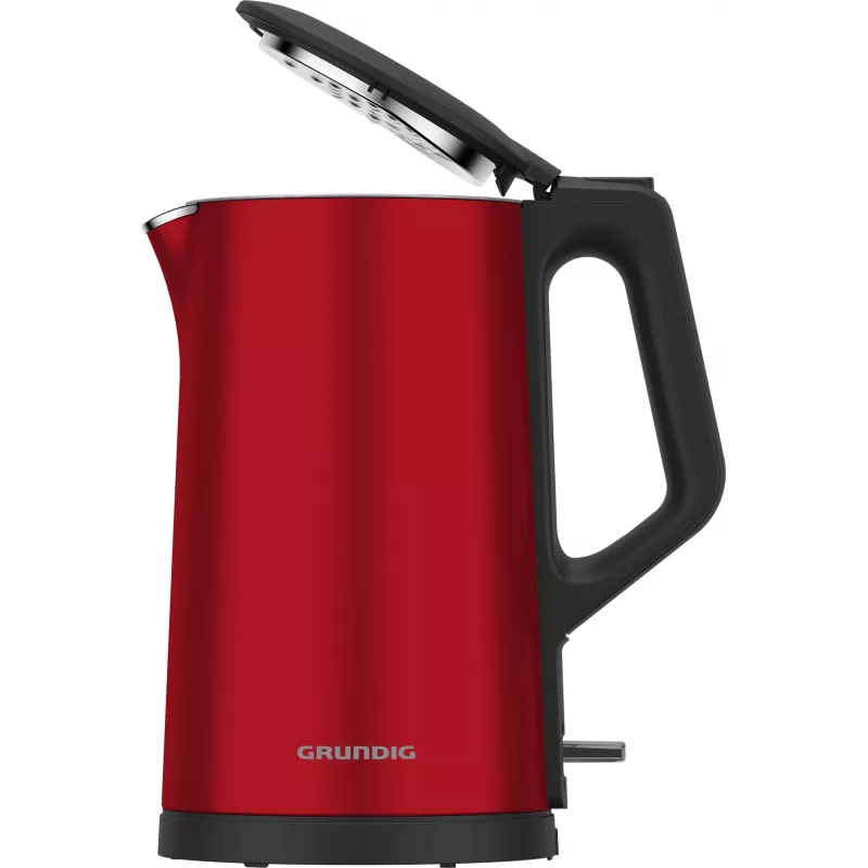 Grundig WK 8340 chaleira 1,7 L 2200 W vermelho