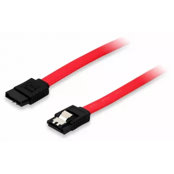 Equip cabo SATA II, 0,5 m, 0,5 m, SATA II, SATA 7 pinos, SATA 7 pinos, macho/macho, vermelho