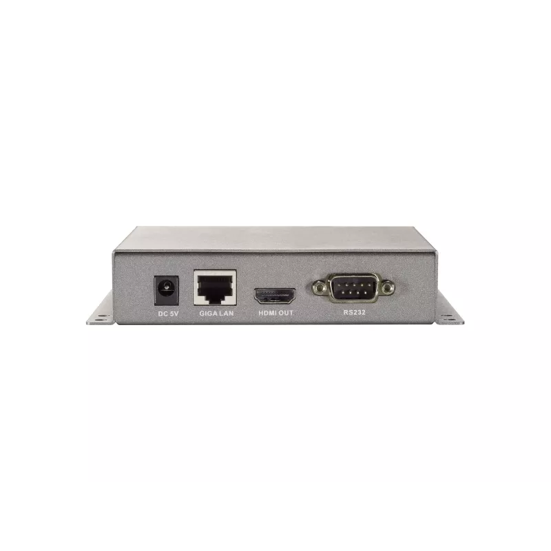 LevelOne transmissor HDMI over IP PoE, 1920 x 1080 píxeis, transmissor AV, cinzento, HDCP
