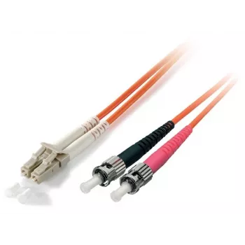 Equip cabo de rede de fibra ótica LC/ST, OS2, 1,0 m