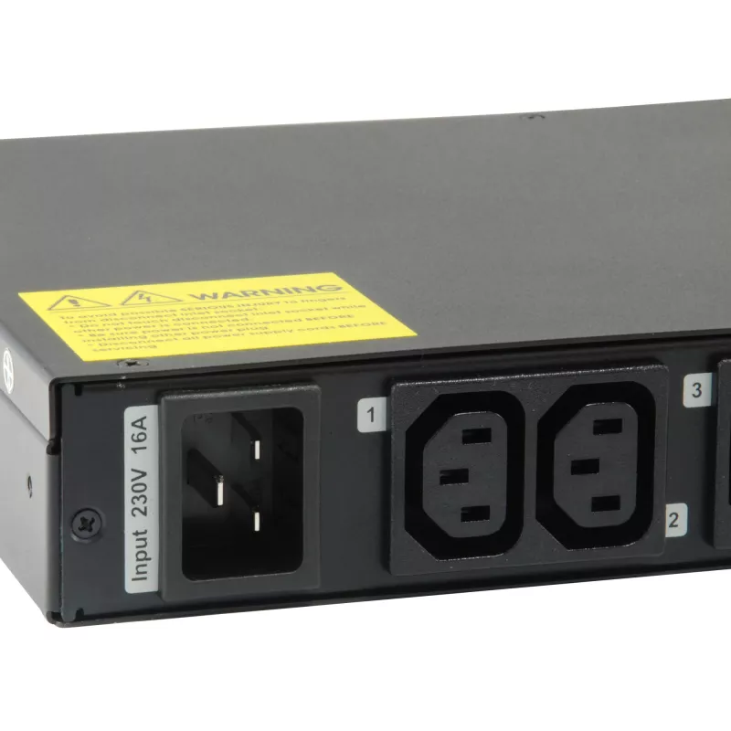 LevelOne unidade de distribuição de energia inteligente de 12 tomadas, 200-240V AC