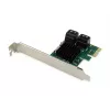Adaptador Conceptronic EMRICK PCIe 4 portas SATA com cabo SATA