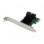 Adaptador Conceptronic EMRICK PCIe 4 portas SATA com cabo SATA
