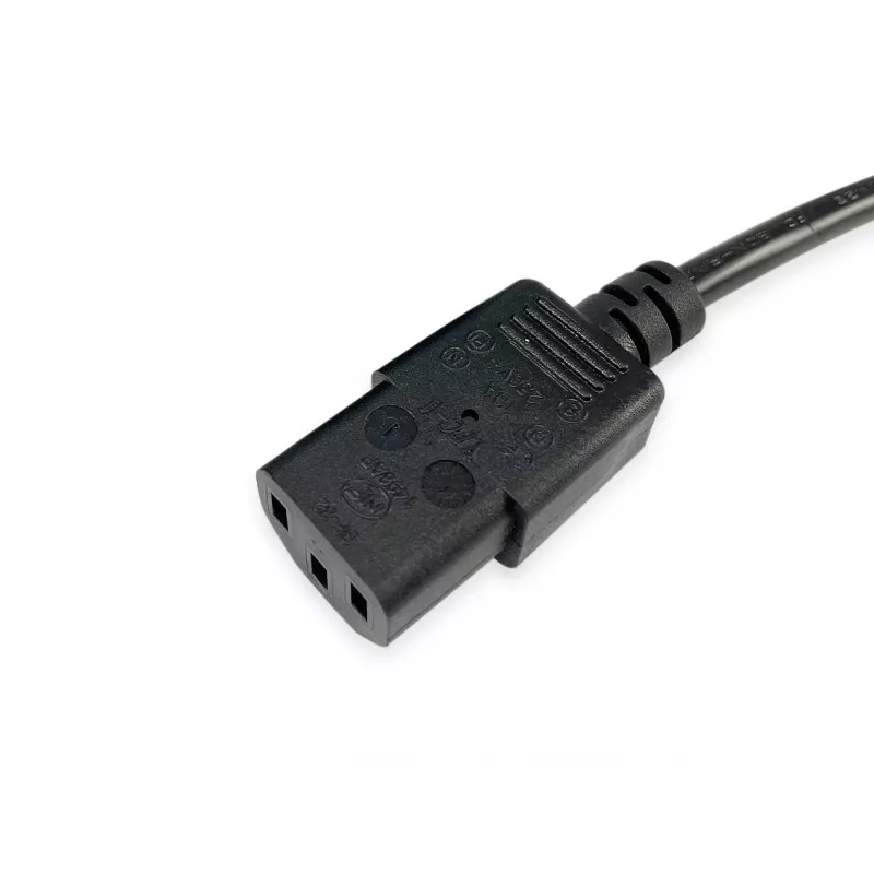Cabo de alimentação Equip 112300 preto 2 m BS 1363 conector fêmea C13