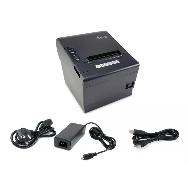 Impressora térmica Equip 80mm para recibos POS com cortador automático, USB/Bluetooth/WiFi/ligação para gaveta de dinheiro