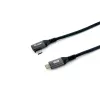 Cabo Equip USB 2.0 C para C angular 90°, M/M, 2,0 m, 100 W com chipset Emark