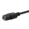 Cabo de alimentação de alta qualidade Equip, C13 para Schuko, 3,0 m, 3 m, IEC C13, CEE7/7, H05VV-F3G, 250 V, 10 A