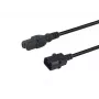 Cabo de alimentação Equip 112170 preto 1,8 m conector fêmea C14 conector fêmea C15