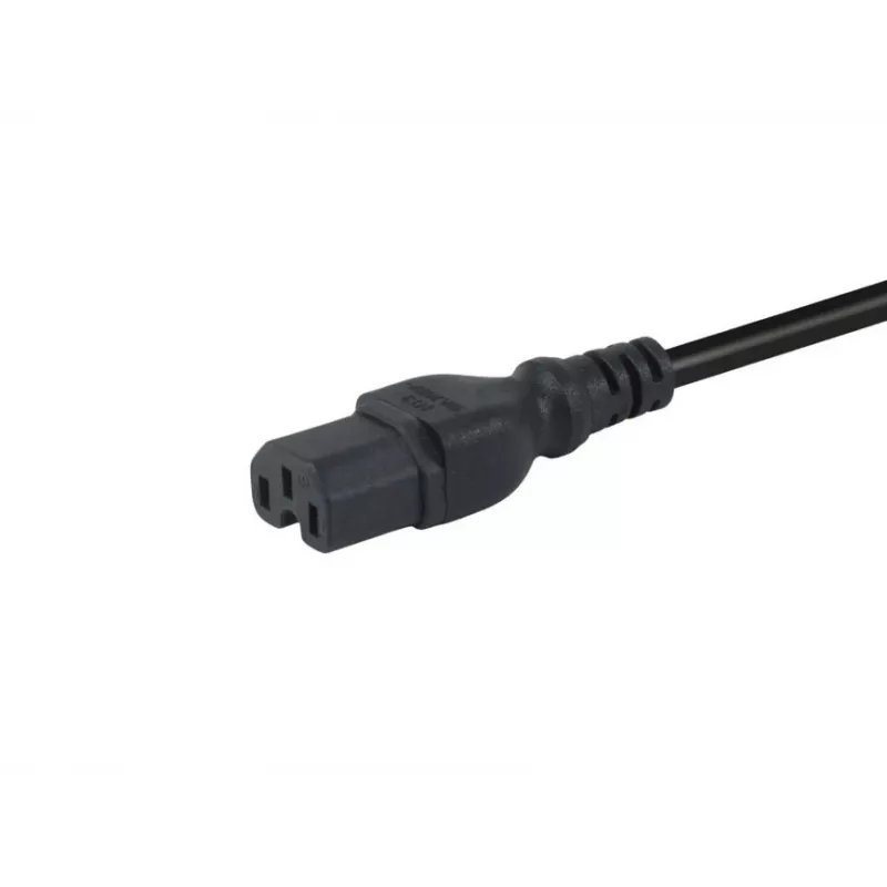 Cabo de alimentação Equip 112170 preto 1,8 m conector fêmea C14 conector fêmea C15