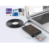 Leitor de cartões Smart-ID de interface dupla Conceptronic BIAN11B, USB 2.0, Near Field Communication (NFC), 1 m, preto, 100 g