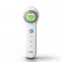 Termómetro digital de testa BRAUN BNT400 — medição à distância, intervalo 34–43 °C, precisão 0,1 °C, branco