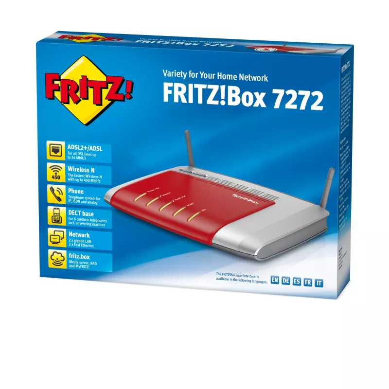 FRITZ!Box 7272 International Router Wi-Fi Gigabit Ethernet
