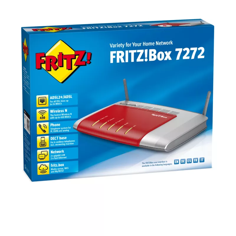 FRITZ!Box 7272 International Router Wi-Fi Gigabit Ethernet
