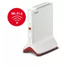 Extensor de alcance Wi-Fi AVM FRITZ!Repeater 6000 Edition International — Tri-Band 6000 Mbit/s, 2x LAN, branco