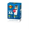 Telefone sem fios DECT FRITZ X6 branco International — alta-voz, atendedor de chamadas, agenda telefónica com 100 entradas