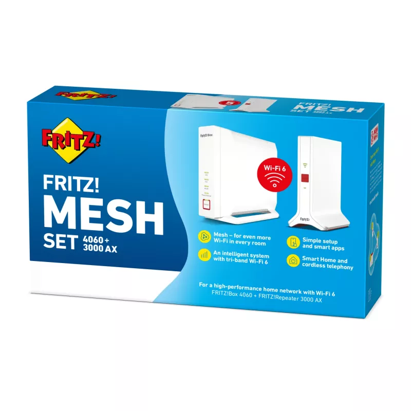 Conjunto Mesh FRITZ 4060 + 3000 AX International