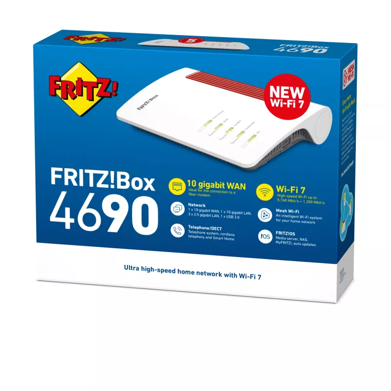 Router Wi-Fi FRITZ Box 4690 Edition International – FRITZ 4690 (modelo 20003098)