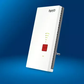 Repeater Wi-Fi AVM FRITZ! 2700 (Dual-Band, Wi-Fi 7 802.11be, 6500 Mbit/s, 2.5 GbE, antenas internas)