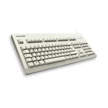 Teclado mecânico full-size CHERRY G80-3000 USB QWERTY UK English cinzento, 105 teclas, cabo de 1,75 m