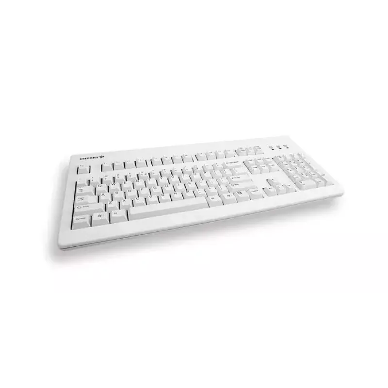 Teclado mecânico full-size CHERRY G80-3000 USB QWERTY UK English cinzento, 105 teclas, cabo de 1,75 m