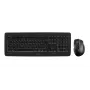 CHERRY DW 5100 Teclado rato incluído Universal RF Wireless AZERTY belga preto