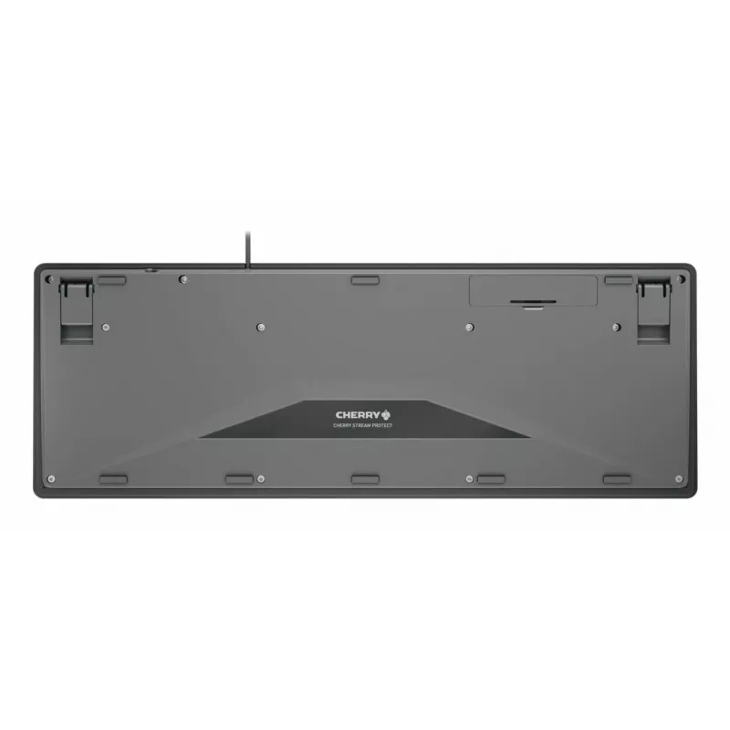 Contour Design STREAM PROTECT, Full-size (100%), com fio, USB, interruptores de tesoura, QWERTY, preto