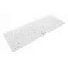 Contour Design STREAM PROTECT, Full-size (100%), com fio, USB, interruptores de tesoura, QWERTY, branco
