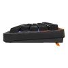 Teclado gaming mecânico Cherry K5 Pro TMR Compact – layout 65%, QWERTZ, iluminação RGB, cabo USB, cabo de 2 m, preto/laranja