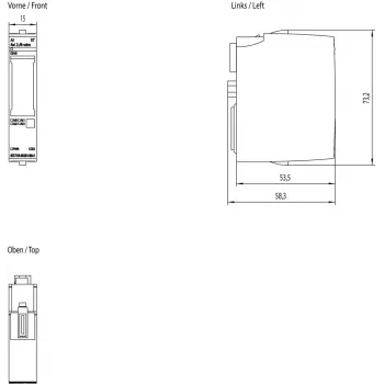 Siemens 6ES7134-6GD01-0BA1 módulo de E/S digital/analógico