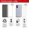 Displex proteção de ecrã + capa para Samsung Galaxy S23 Ultra, moldura de montagem Eco, cobertura total