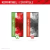 Displex proteção de ecrã + capa para Samsung Galaxy S23 Ultra, moldura de montagem Eco, cobertura total