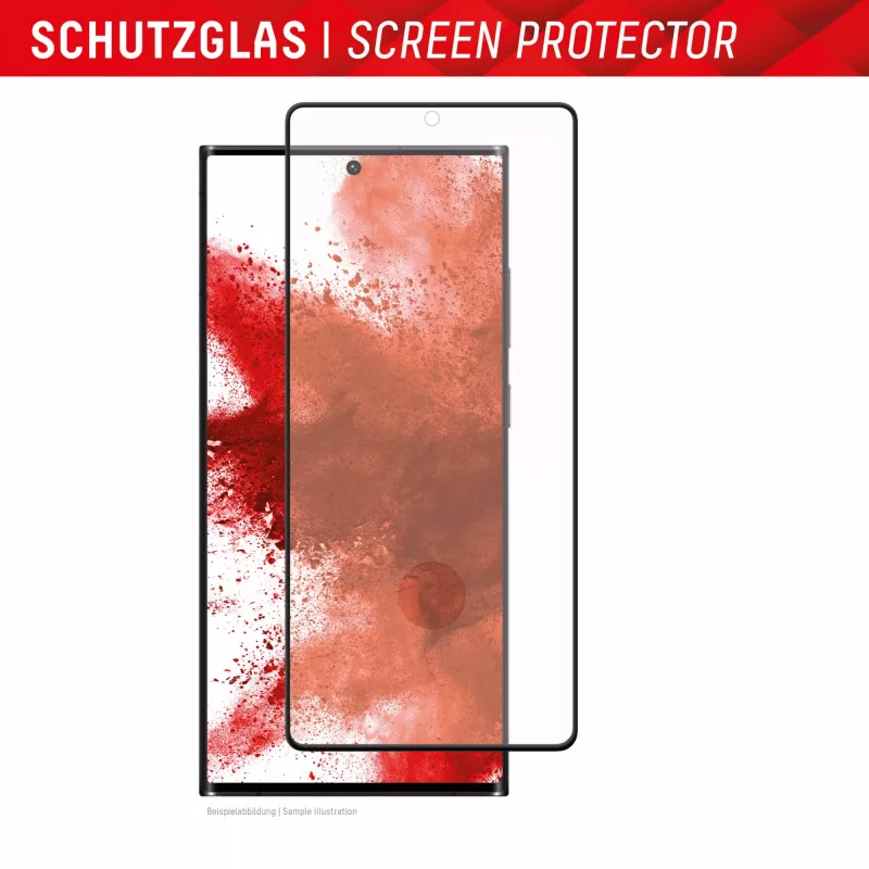 Displex proteção de ecrã + capa para Samsung Galaxy S23 Ultra, moldura de montagem Eco, cobertura total