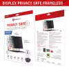 Displex PRIVACY SAFE filtro de privacidade removível de 2 vias para portátil/notebook (sem moldura/frameless) 14'' (16:9)