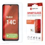 Displex Smart Glass (9H) para Xiaomi Redmi 14C, autocolante de montagem, inquebrável