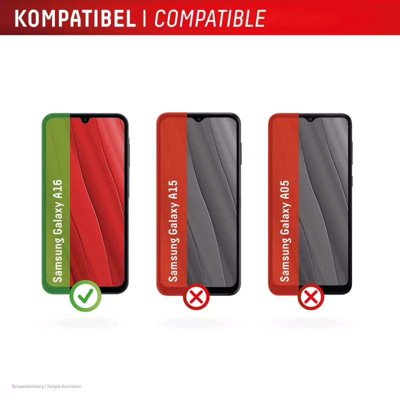Displex proteção de ecrã (10H) para Samsung Galaxy A16, moldura de montagem Eco, anti-riscos