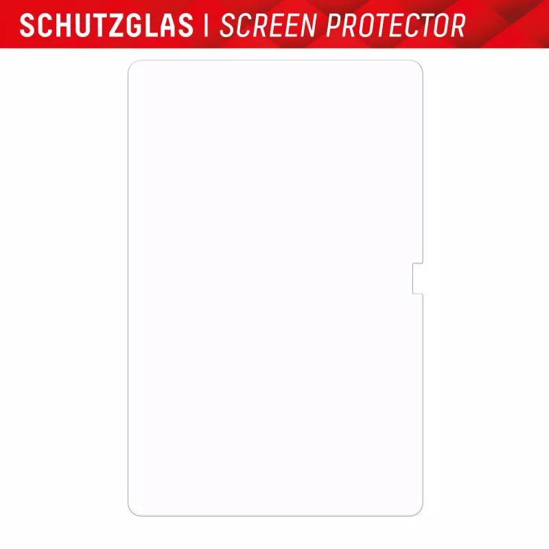 Displex Tablet Glass (9H) para Samsung Galaxy Tab S10+, moldura de montagem Eco, inquebrável