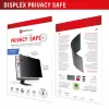 Displex PRIVACY SAFE filtro de privacidade removível de 2 vias para monitor de secretária 27″ (16:9)