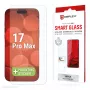 Displex Smart Glass (9H) para Apple iPhone 17 Pro Max, autocolante de montagem, inquebrável
