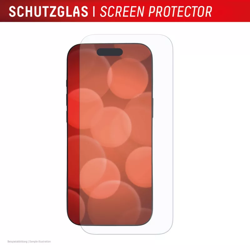 Displex Smart Glass (9H) para Apple iPhone Air, autocolante de montagem, inquebrável