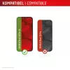 Película de proteção de ecrã Displex + capa para Google Pixel 10 Pro XL, moldura de montagem Eco, resistente a riscos