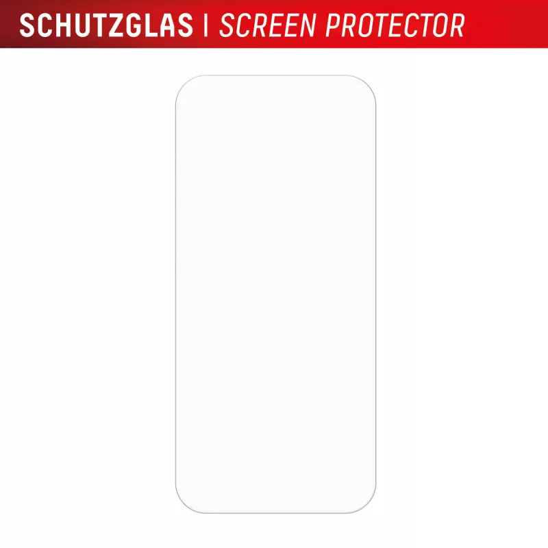 Protetor de ecrã + capa e.v.i. para Google Pixel 9 com moldura de montagem Eco, vidro temperado, transparente, resistente a riscos