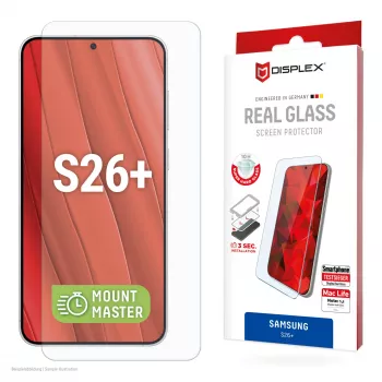 Película de proteção de ecrã Displex (10H) para Samsung S26+, resistente a riscos