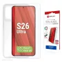 Película de proteção de ecrã Displex + capa para Samsung S26 Ultra, resistente a riscos