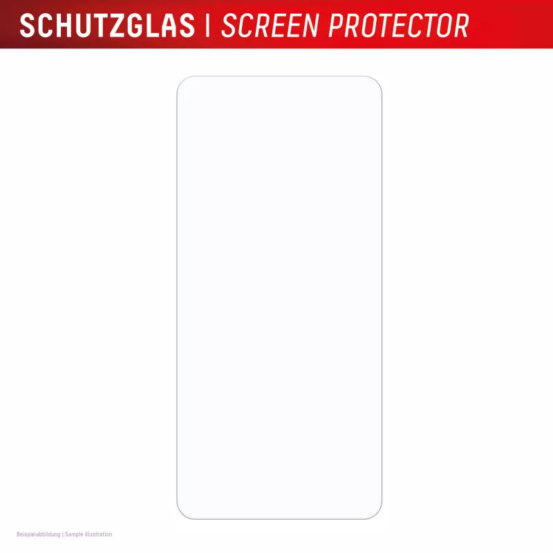 Protetor de ecrã em vidro temperado Smart Glass e.v.i. para Samsung Galaxy S26+ (9H), transparente, montagem a seco, 1 unid.